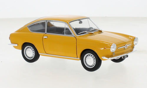 1/24 フィアット クーペ イエロー 黄色 Fiat 850 Coupe dark yellow 1965 1:24 梱包サイズ60