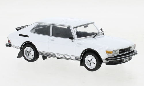 1/43 サーブ 白 ホワイト ターボ IXO Saab 99 Turbo station wagon Coupe white 1977 1:43 新品 梱包サイズ60