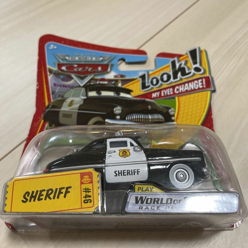 マテル カーズ マイ アイチェンジ シェリフ SHERIFF Look My Eyes Change MATTEL CARS ミニカー キャラクターカー