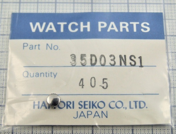 ◆ 超稀少品！★ SEIKO / ALBA ■ Y481-0080/6800 ☆ 35D03NS1（405) ◆ 銀色竜頭 ◆ 