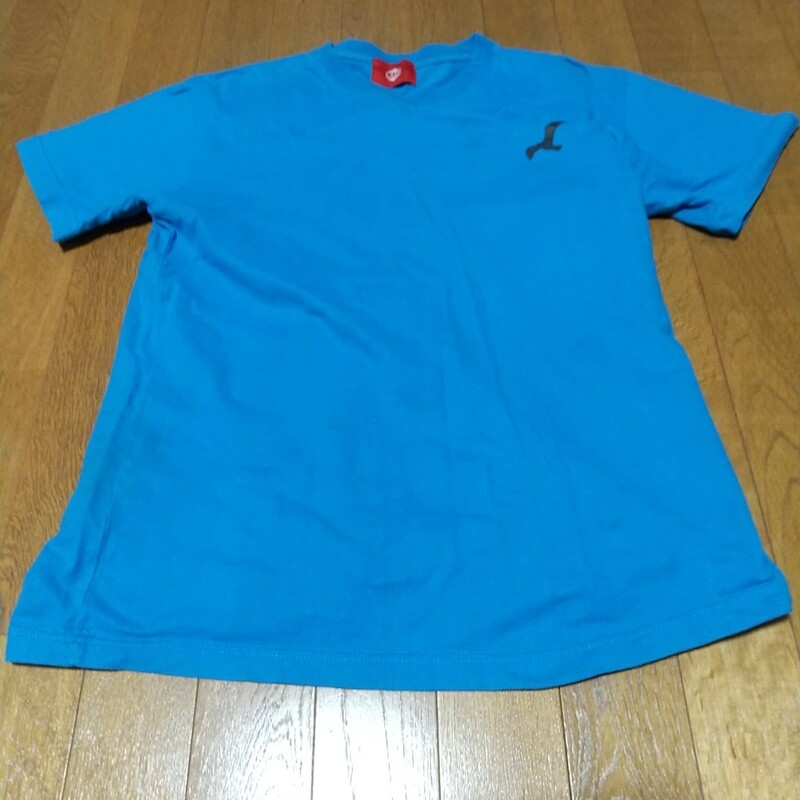 古着　半袖 Tシャツ LARK 青 ブルー 