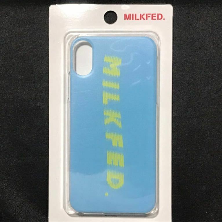 iPhone x/xs用 MILKFED. LOGO CASE