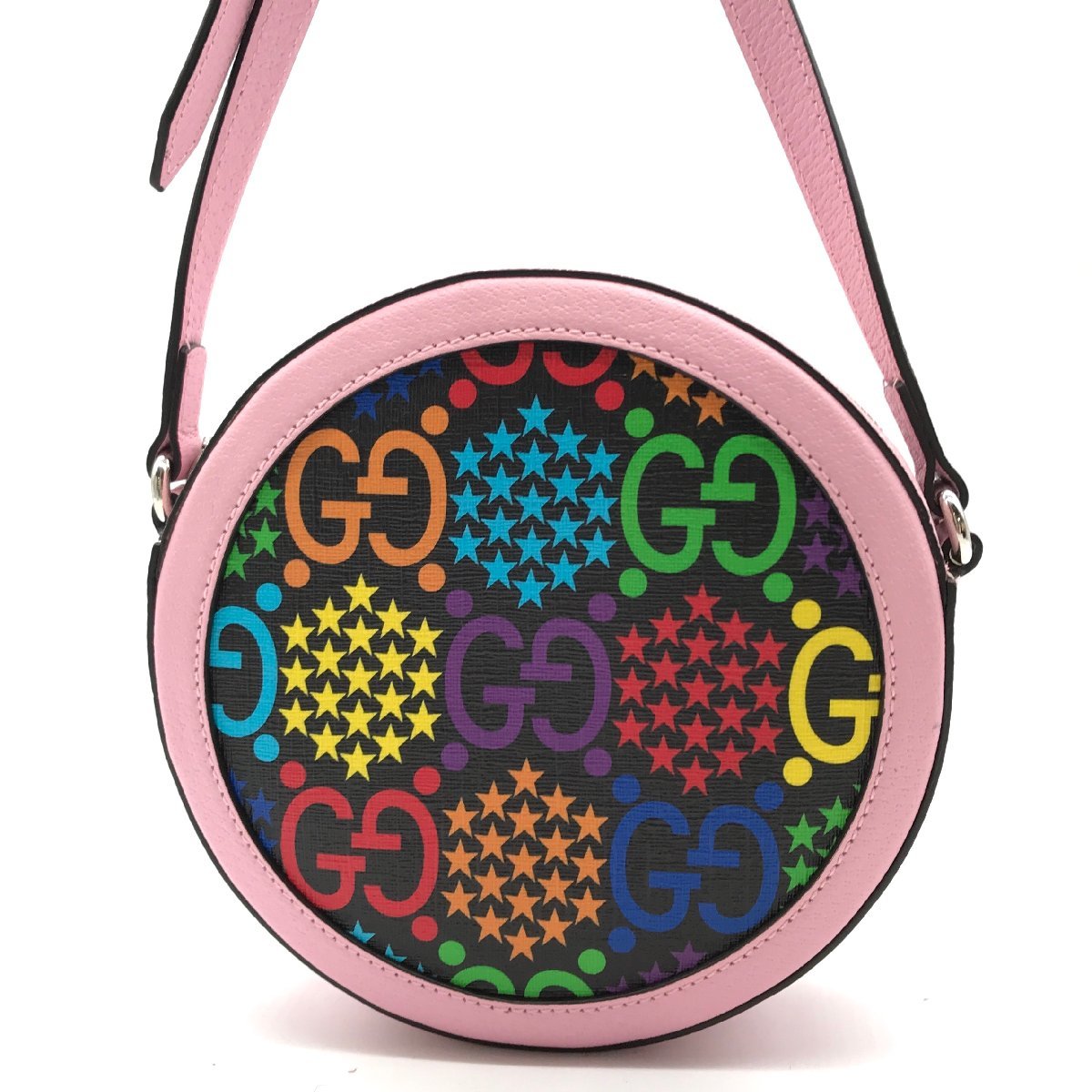 GUCCI グッチ GG サイケデリック マルチカラー ショルダー バッグ 未使用保管品 M12544