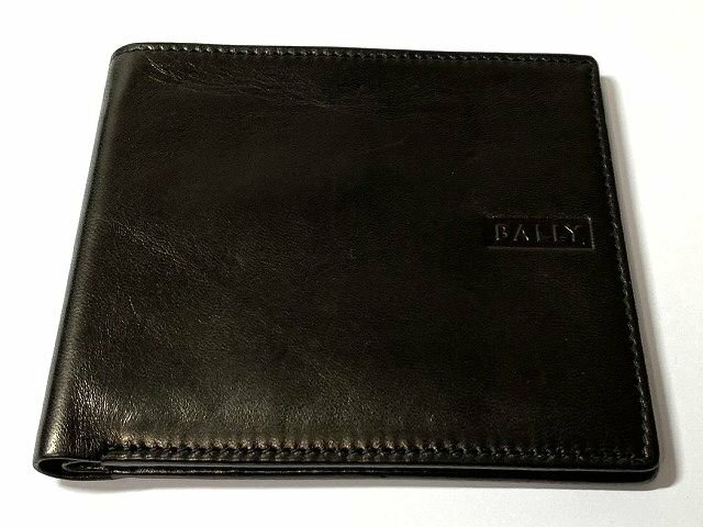 BALLY　バリー　札入れ　二つ折り 財布　レザー　イタリア製