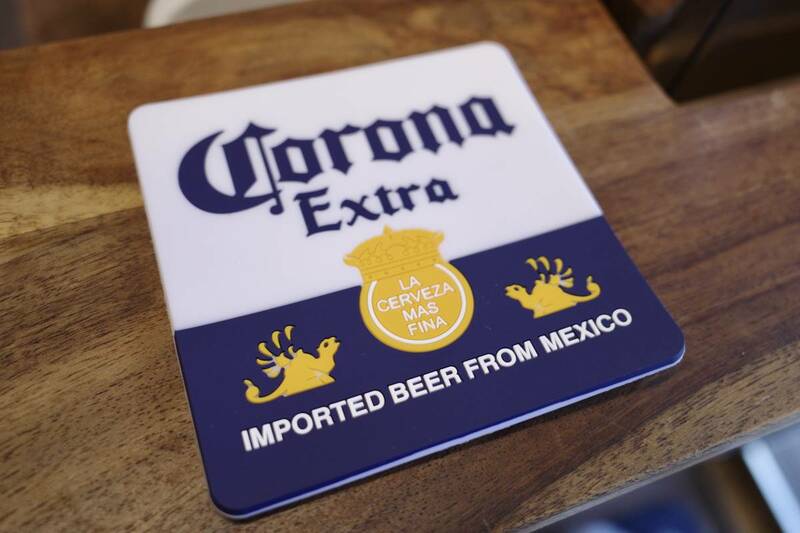 新品 Corona Extra コロナビール　BEER ラバーコースター 店舗 ラバーマット お酒 カウンター インテリア アメリカ　メキシコ
