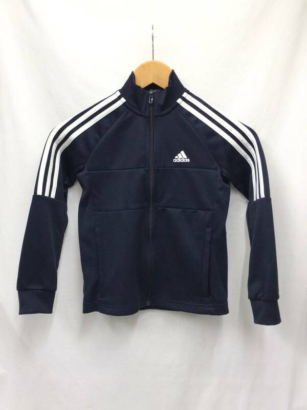 adidas アディダス ジャージ ジャケト ネイビー 130サイズ 23082501