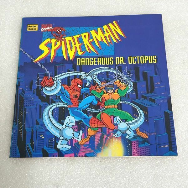 スパイダーマン Spider-Man Dangerous Dr.Octopus Golden Books アメコミ 1995