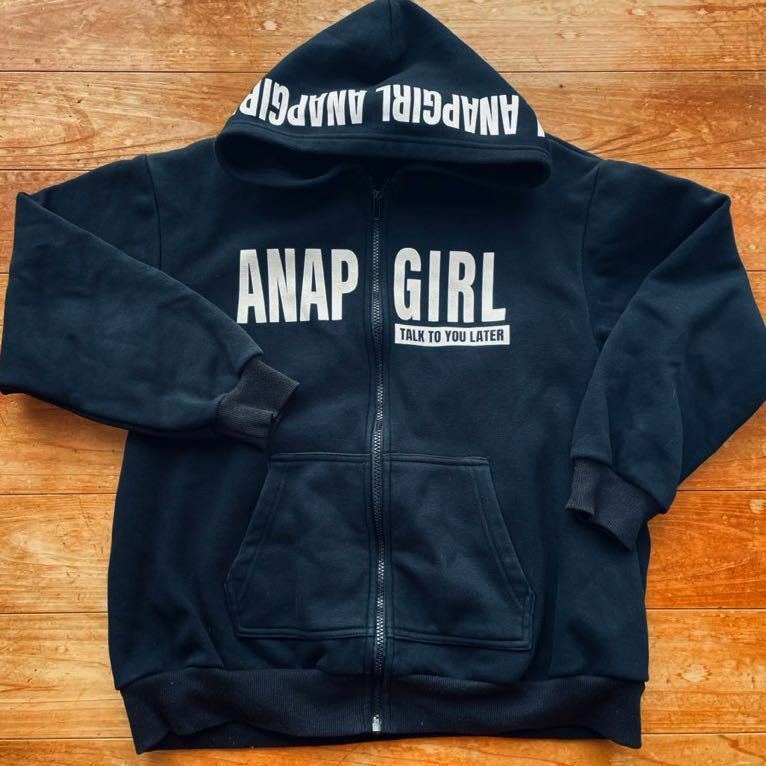 ANAP GIRL パーカー　フーディー　Mサイズ　レディース