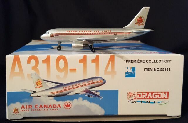 ドラゴン 1/400 エアバス A319-114 エアカナダ 「エアバス A320 の短胴型」「ボーイング737 のライバル機」 1/200 より小 DRAGON