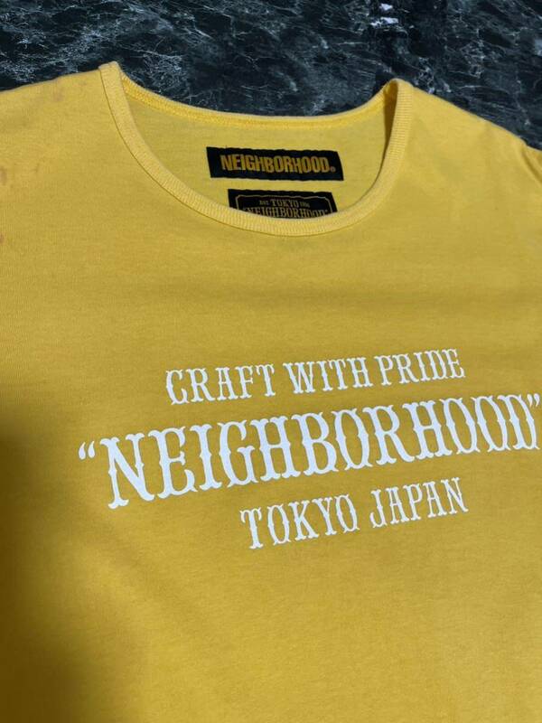neighborhood ネイバーフッド　Tシャツ ロゴ　カットソー　Sサイズ