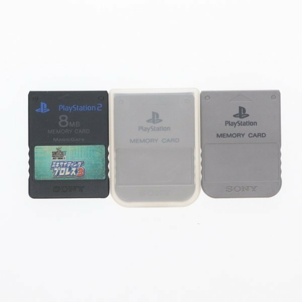 【訳あり】【ジャンク】（周辺機器）（PS）（PS2） プレイステーション1、2メモリカードまとめセット 60009563