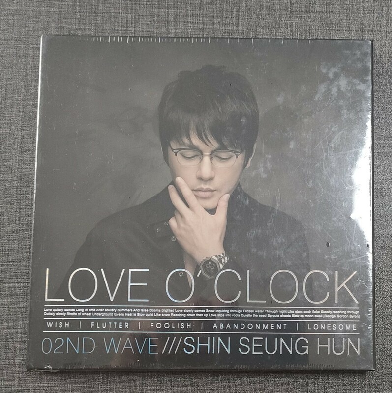 輸入盤 SHIN SEUNG HUN/LOVE OCLOCK [CD]　未使用