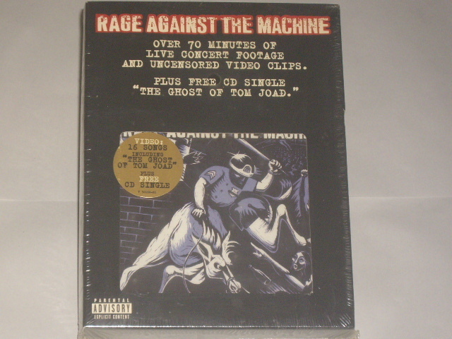 RAGE　AGAINST　THE　MACHINE　（CD＋VHS）