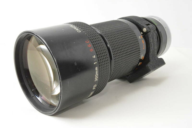 ★並品★キャノン CANON FD 300mm F4 S.S.C. 三脚座付き