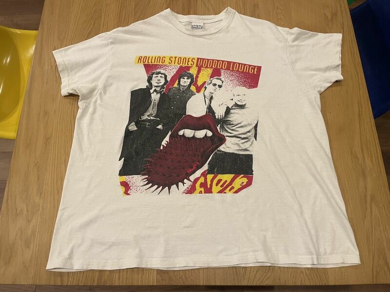 90s Rolling Stones Voodoo Lounge Band Tour T Shirt スパイク Tシャツ ローリングストーンズ xl