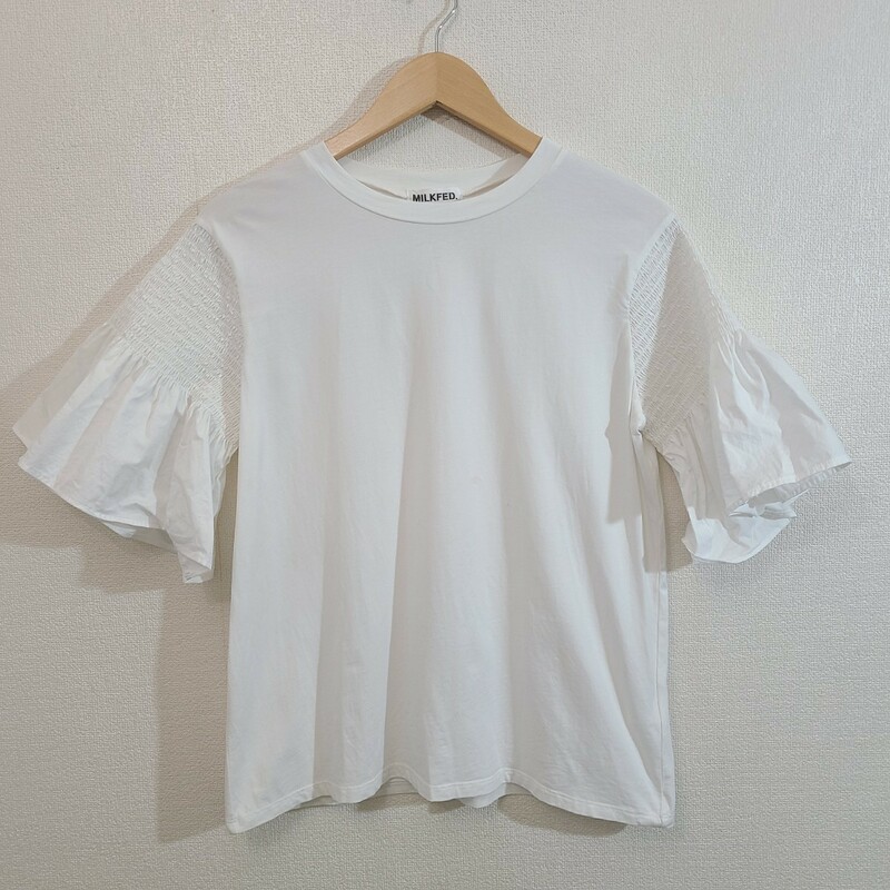 ☆MILKFED./ミルクフェド/レディース/フリーサイズ/半袖Tシャツ/ホワイト/トップス