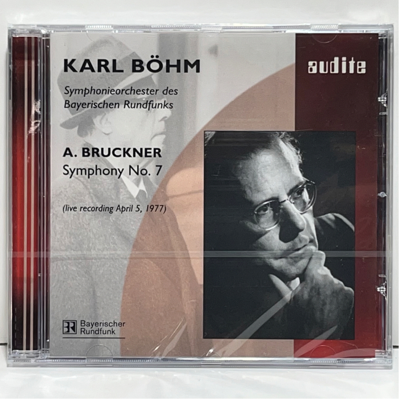 カール・ベーム バイエルン放送響 ブルックナー 交響曲第7/8番 audite 未開封 2CD