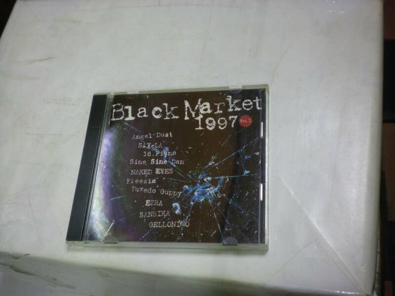 CDアルバム オムニバス[ BlackMarket 1997 vol1 ] 10曲 死ね死ね団+AngelDust+SAY-LA 他 送料無料