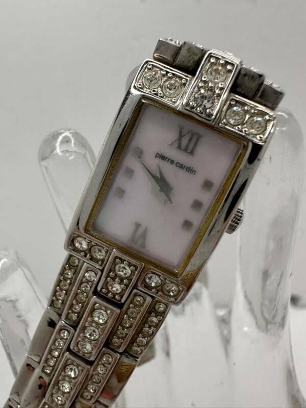 【Pierre cardin】レディース腕時計 中古品　電池交換済み　稼動品　わけあり35-1