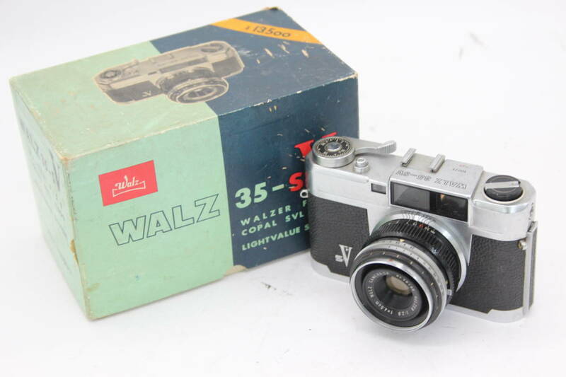 【訳あり品】 【元箱付き】ワルツ Walz 35-SV Walzer 4.5cm F2.8 レンジファインダー カメラ C9339