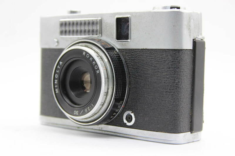 【訳あり品】 ミノルタ Minolta repo ROKKOR 30mm F2.8 コンパクトカメラ C9624