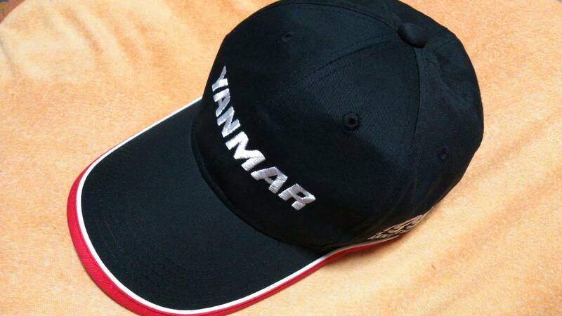 YANMAR ヤンマー 100周年 キャップ 帽子 オンワード 黒×赤×白