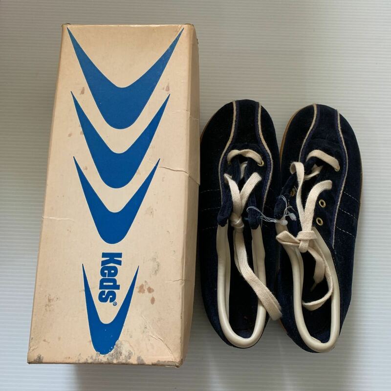 ★☆ USA デッドストック ビンテージ Keds スニーカー サイズ1 1/2 OLD NEW vintage sneakers 70's ☆★