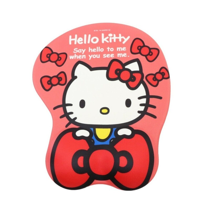 Sanrio 立体マウスパッド キティ サンリオ インテリア キャラクター パソコン PC 周辺機器 プレゼント 52694727 畑山商事 新品 未開封