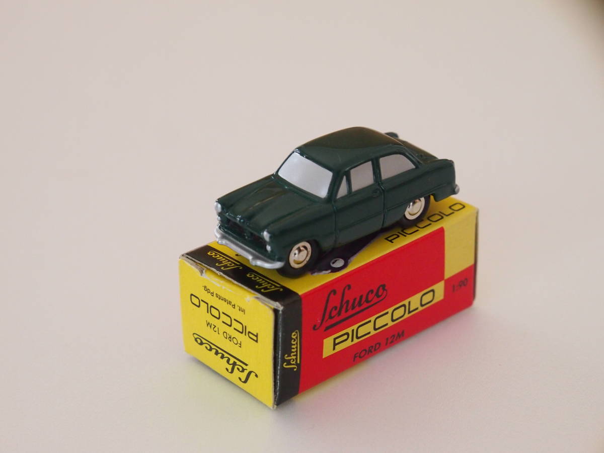 Schuco Piccolo 1/90 FORD 12M (dark green)