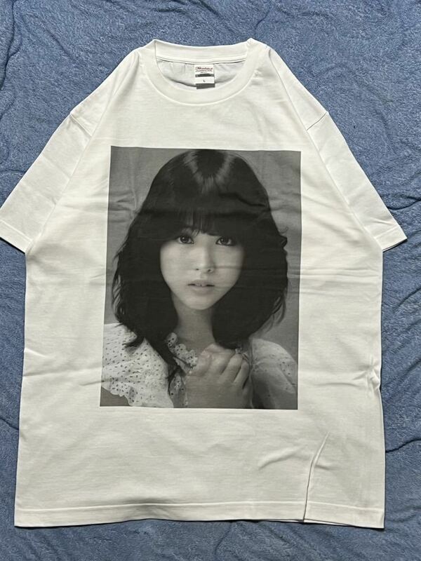 ［松田聖子］SEIKO 激レアフォトプリントTシャツ 新品 サイズL 80年代