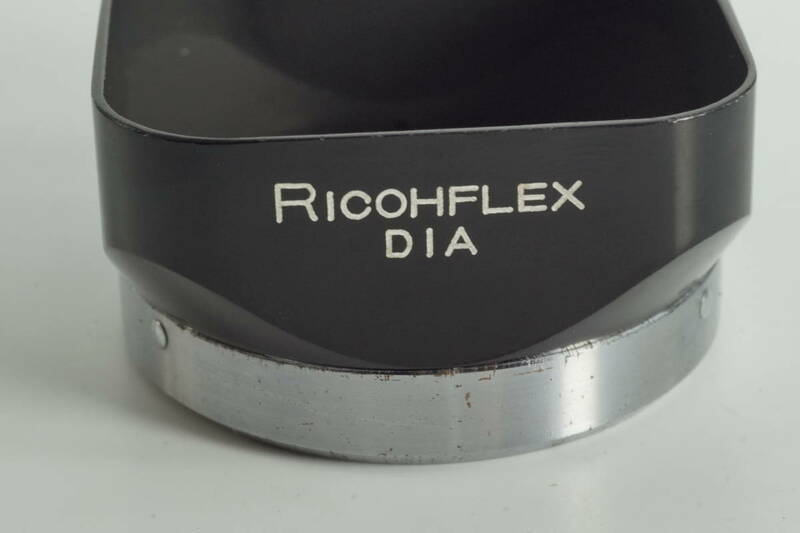 RBGF07『送料無料 おおむねキレイ』RICOH リコー RICOHFLEX DIA 二眼レフカメラ 約37.5mm径フィルムカメラ レンズフード オールドリコー