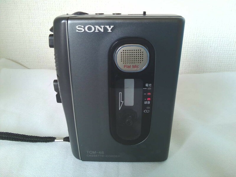 SONY　カセットレコーダー　TCM-48　★再生OK