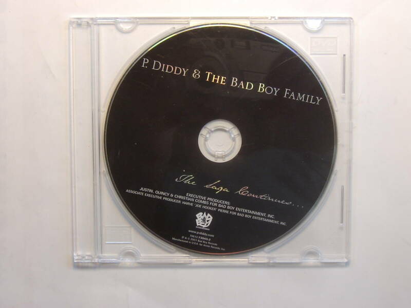 ♪　中古ＣＤのみ　パフ・ダディ&ザ・ファミリー P．DIDDY ＆THE BAD BOY FAMILY / The Saga Continues　♪
