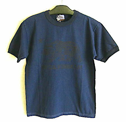 ●新品●O・C・D インディゴ染めリンガープリントTシャツ M / OCD6-0008D 