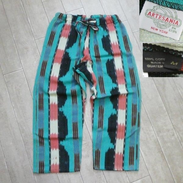 artesania アルテサニア 3/4 Island Pants M 新品