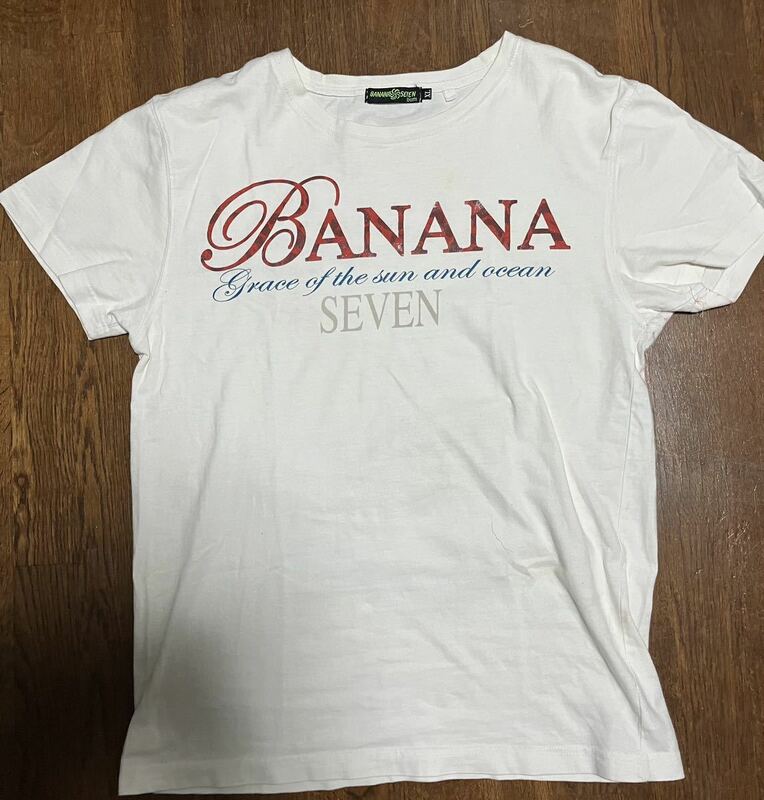 難ありBANANASEVENバナナセブン半袖Tシャツ