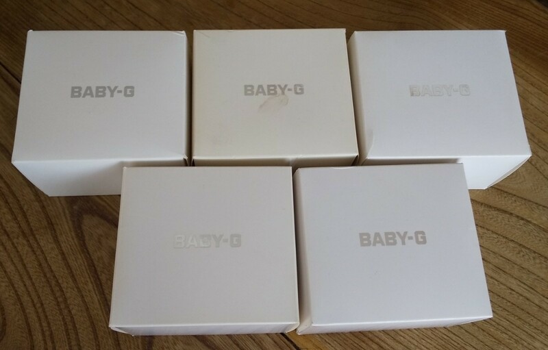 カシオ baby-G 化粧箱 5個セット