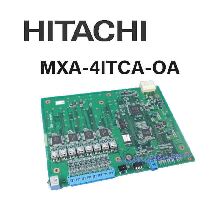 【中古】MXA-4ITCA-OA 日立/HITACHI MX-01 4デジタル局線ユニット【ビジネスホン 業務用 電話機 本体】