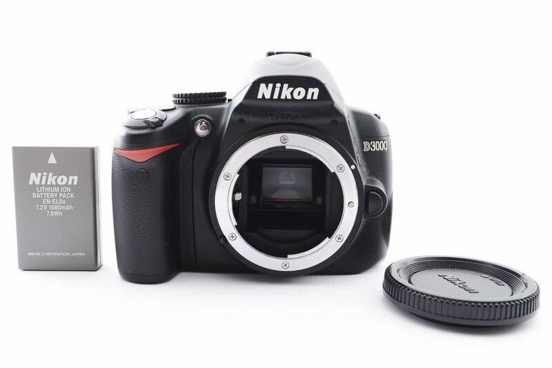 ★並品★ Nikon ニコン D3000 デジタル一眼カメラ ボディ バッテリー付き #2474