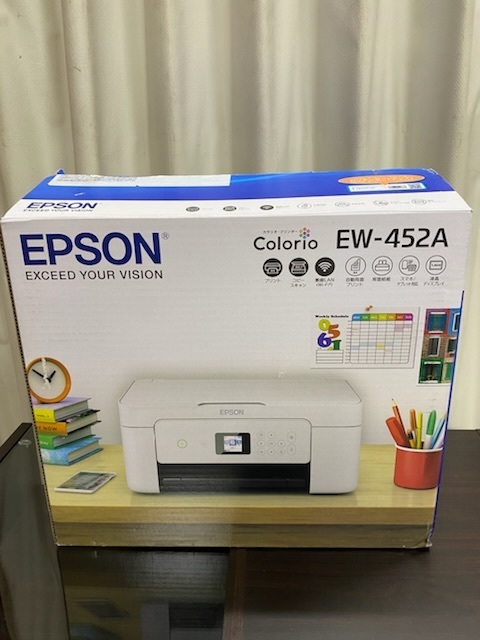 EPSON EW-452A エプソン プリンター インクジェット複合機 カラリオ ホワイト