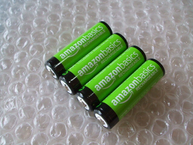 Amazon basics 単3形 充電池 4本セット ②