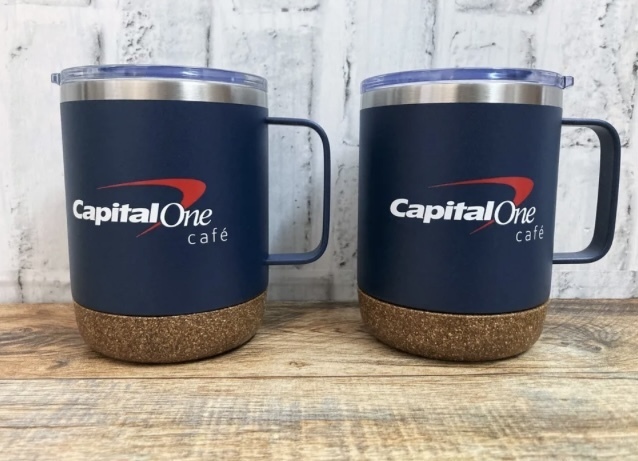 Capital one cafe マグカップ 2個セット 非売品 企業モノ プロモグッズ レア ニューヨーク ノベルティ