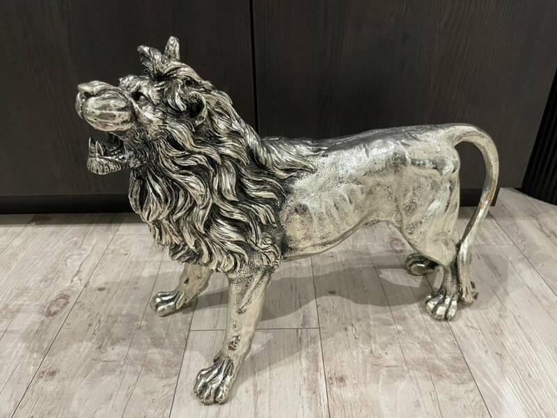 ライオン 置物 オブジェ アンティーク 獅子像 マツコデラックス マツコ会議