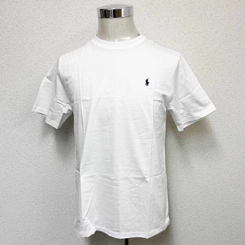 新品 わけあり POLO RALPH LAUREN ポロラルフローレン スモールポニーTシャツ ホワイト ボーイズXLサイズ