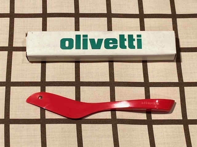 －即決－ ■ Olivetti / オリベッティ　[ペーパーナイフ] ■ イタリア：マルチェロ・ニッツォーリ　【外箱 付き!!】