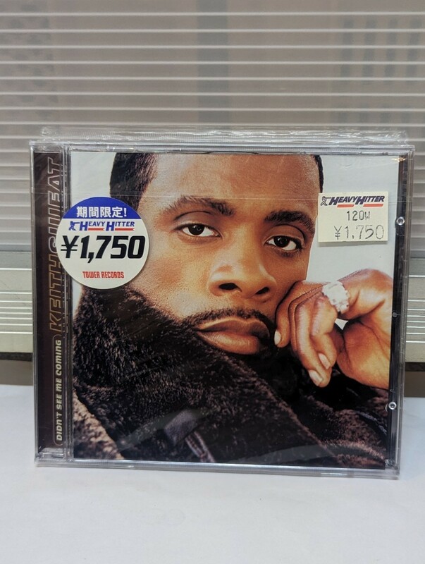 【未開封品】CD KEITH SWEAT　DIDN’T SEE ME COMING　キース・スウェット　R&B　未使用