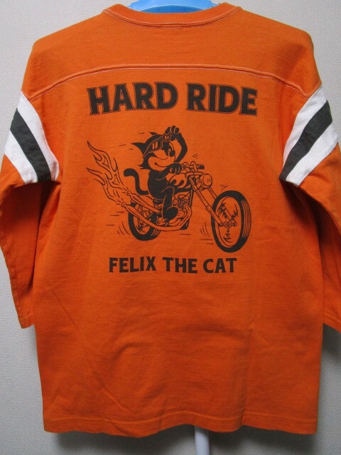 TOYS McCOYｘFELIX THE CATコラボ　７分袖丈Ｔシャツ・Ｍ（BECKトイズマッコイフィリックスベックMcHILL七分シャツ）