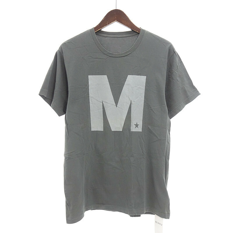M LOGO PRINT S/S TEE ロゴ プリント 半袖 Tシャツ