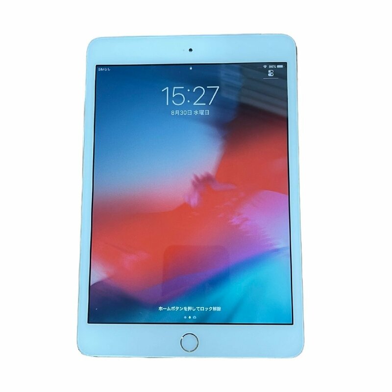 【中古品】初期化済み Apple iPad mini3 16GB 7.9インチ ゴールド MGYR2J/A ドコモ 判定: 〇 箱無 本体のみ L8-843RL