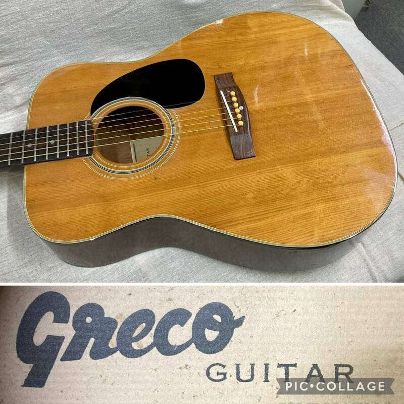 GRECO グレコ/グネコロゴ　ドレッドノート・アコースティックギター『100』 ジャパンヴィンテージ！
